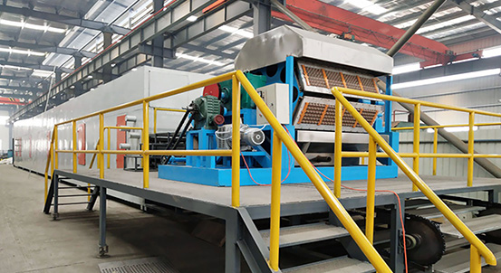 半自動蛋托機生產線